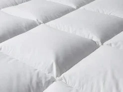 Clearance DODO Edredon natural de plumon 220x240 cm, BAFFIN de Blanco