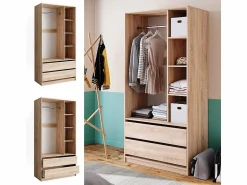 Vicco El armario sonoma 100x50x200 elmo