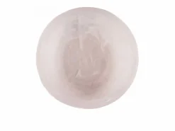 Discount Bazar Bizar El Bol Orgánico De Resina - Rosa Blanco - S Rosa / Blanco