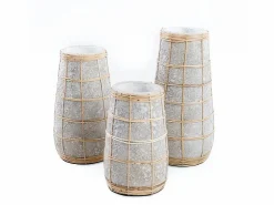 Bazar Bizar El Jarrón Cutie - Concreto Natural - L