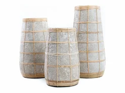 Bazar Bizar El Jarrón Cutie - Cemento Natural - M