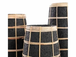 Online Bazar Bizar El Jarrón Cutie - Natural - M Negro