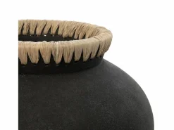 Hot Bazar Bizar El Jarrón Styly - Natural - M Negro