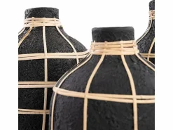 Outlet Bazar Bizar El Jarrón Whoopy - Natural - M Negro