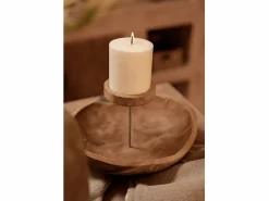 Discount Bazar Bizar El Portavelas Plano - Natural Color natural claro