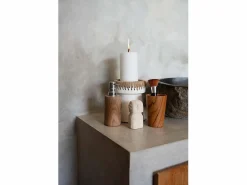 Sale El Portavelas Pretty - Blanco Natural - M Portavelas Y Vela