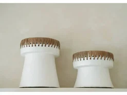 Sale El Portavelas Pretty - Blanco Natural - M Portavelas Y Vela