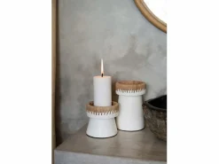 Sale Bazar Bizar El Portavelas Pretty - Blanco Natural - S Multicolor