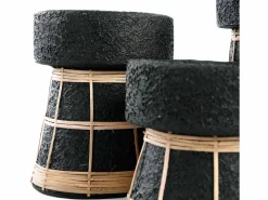 Bazar Bizar El Portavelas Serene - Negro Natural - S