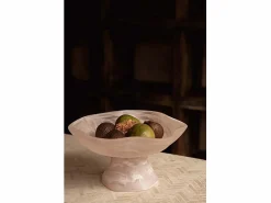 Bazar Bizar El Soporte De Frutas Orgánico De Resina - Rosa Blanco