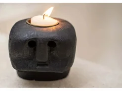 Bazar Bizar El Sumba Stone #27 Portavelas Negro
