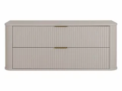 ELEGANCE Mueble suspendido bajo lavabo 41,5 × 120,4 × 51,7 cm cachemira Beige