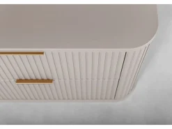 ELEGANCE Mueble suspendido bajo lavabo 41,5 × 120,4 × 51,7 cm cachemira Beige