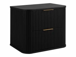 New ELEGANCE Mueble suspendido bajo lavabo 41,5 × 60,4 × 51,7 cm Negro
