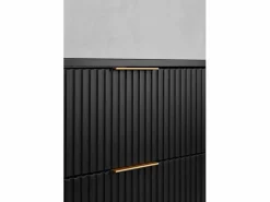 New ELEGANCE Mueble suspendido bajo lavabo 41,5 × 60,4 × 51,7 cm Negro