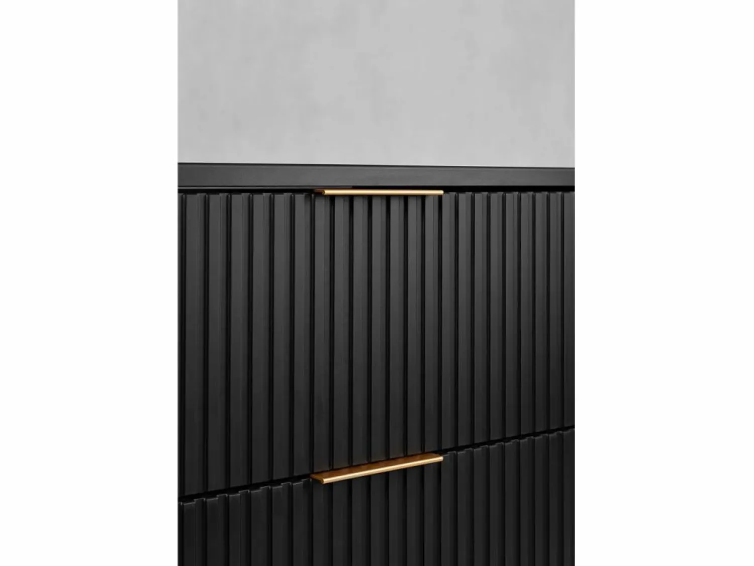 New ELEGANCE Mueble suspendido bajo lavabo 41,5 × 60,4 × 51,7 cm Negro