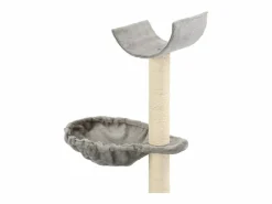 Best Garden Furniture Elvren Rascador para gatos con poste de sisal 105 cm Gris