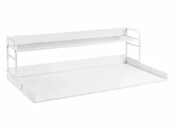 Discount Encimera de Lavadora-Secadora SucceBuy, 137x69 CM con Estante de 2 Niveles con Almohadillas Antideslizantes y Funda de Protección para Ropa Resistente al Agua Mueble Para Lavadora