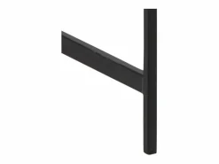 Clearance ebuy24 Escritorio Angus con 1 puerta corredera decoración roble. Marru00f3n