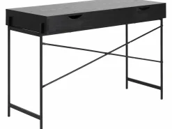 ebuy24 Escritorio Angus puerta corredera color .