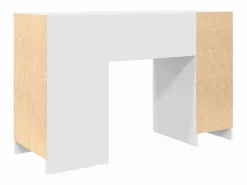 Online Clicnbuy Escritorio 120x42x76 cm madera de ingeniería Blanco