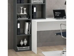 Vicco Escritorio blanco/antracita 166.8x59x143 mara