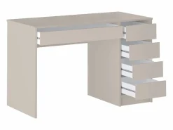 Vente-unique Escritorio con 5 cajones en color - JENEMI Beige