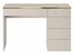 Sale Vente-unique Escritorio con 5 cajones en color y dorado - VUKIA de Pascal Morabito Beige