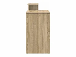 Online Escritorio con cajón Roble Sonoma 120,5 x 44 x 88,5 cm Mesa De Ordenador