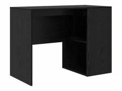 New Clicnbuy Escritorio de Esquina con cajón Roble 102 x 50 x 75 cm Negro
