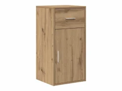 Hot Clicnbuy Escritorio de Esquina con cajón Roble artisan 102 x 50 x 75 cm Marru00f3n