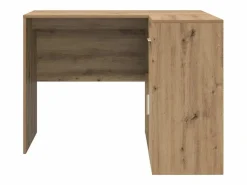 Hot Clicnbuy Escritorio de Esquina con cajón Roble artisan 102 x 50 x 75 cm Marru00f3n