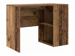 Best Clicnbuy Escritorio de Esquina con cajón Madera vieja 102 x 50 x 75 cm Marru00f3n