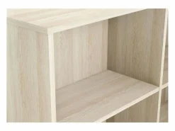 DKD Home decor Escritorio de esquina contemporáneo decorado en roble Shannon - L 112 cm