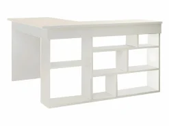 Sale Vente-unique Escritorio de esquina con compartimentos color - LILEUL Blanco