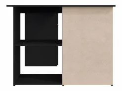 Clicnbuy Escritorio de esquina madera contrachapada 145x100x76 cm
