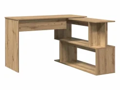 Discount Escritorio de esquina madera contrachapada 200,5x50x76 cm Escritorio Rinconero|Escritorio Tradicional