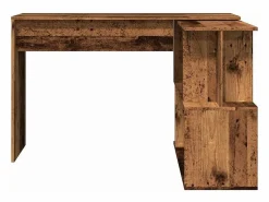 Best Escritorio de esquina madera contrachapada madera envejecida Escritorio Rinconero