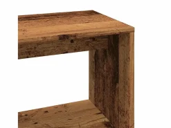 Best Escritorio de esquina madera contrachapada madera envejecida Escritorio Rinconero