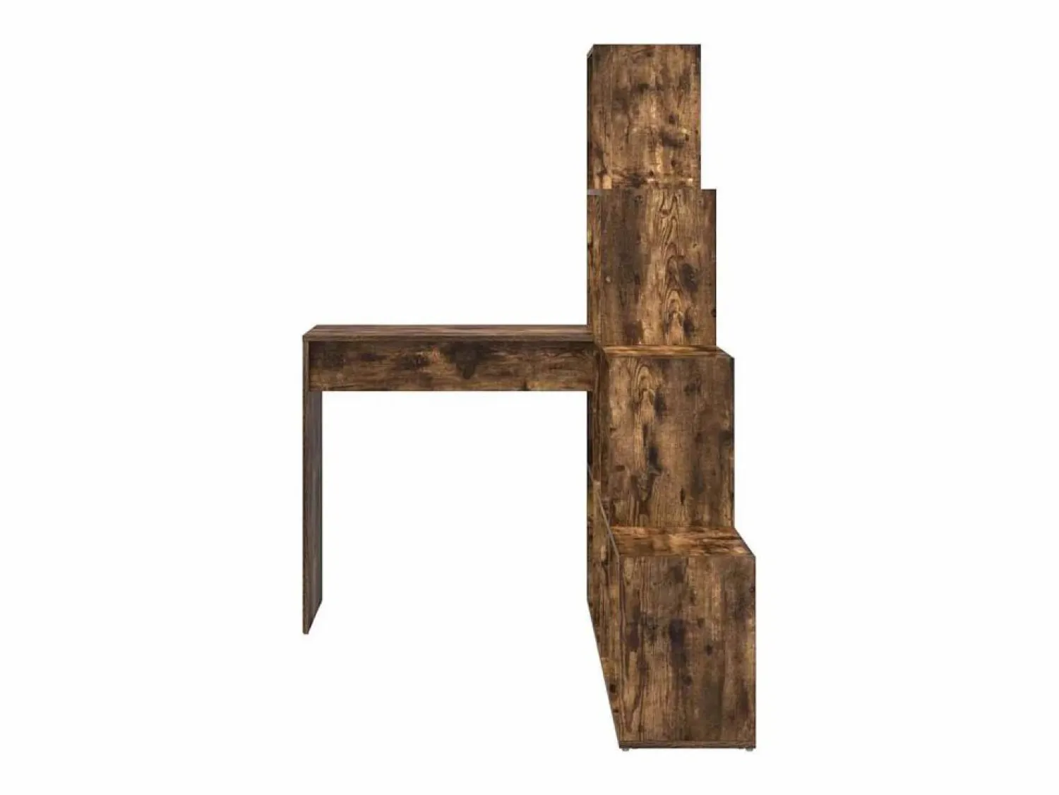 Clearance Escritorio de Esquina Roble ahumado 101.5 x 149.5 x 149.5 cm Escritorio Rinconero