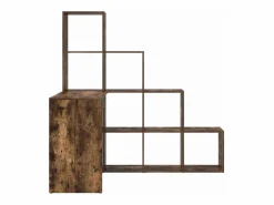Clearance Escritorio de Esquina Roble ahumado 101.5 x 149.5 x 149.5 cm Escritorio Rinconero