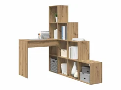Outlet Escritorio de Esquina Roble artisan 101.5 x 149.5 x 149.5 cm Escritorio Rinconero