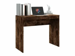 Discount Escritorio de madera contrachapada roble ahumado 90x40x72 cm Escritorio Tradicional