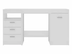 Clearance Escritorio de madera contrachapada 140x50x76 cm Escritorio Tradicional