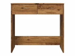Hot Escritorio de madera ingeniería madera envejecida 80x40x75 cm Escritorio Tradicional