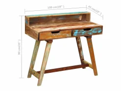Online Escritorio de madera maciza reciclada Escritorio Tradicional