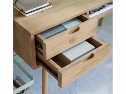 BERAH GETAH Escritorio de madera teca maciza
