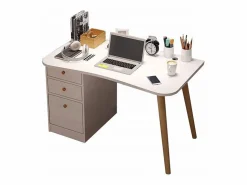 Online Escritorio de ordenador para el hogar o la oficina con cajones s mesa de 100 cm loft estilo escandinavo Mesa De Ordenador