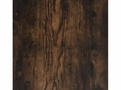 Discount Clicnbuy Escritorio esquina madera contrachapada roble humo 120x140x75cm Marru00f3n