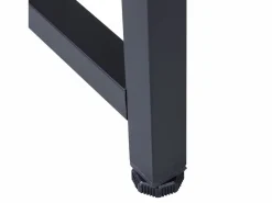Sale Escritorio esquinero de metal, regulable en altura, color , con estantes (168x120x75 cm) Mesa Gaming